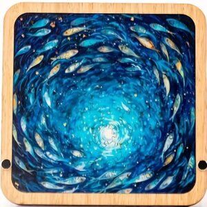 Ocean Fish Craft Bundle – Diamond Art + Wooden Puzzle